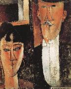 Amedeo Modigliani Bride and Groom oil painting reproduction